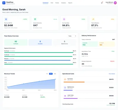 Logistics Dashboard